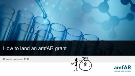 How to land an amfAR grant