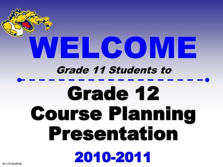 Course Planning Presentation