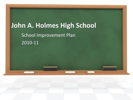 John A. Holmes High School