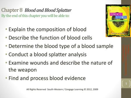 Explain the composition of blood Describe the function of blood cells