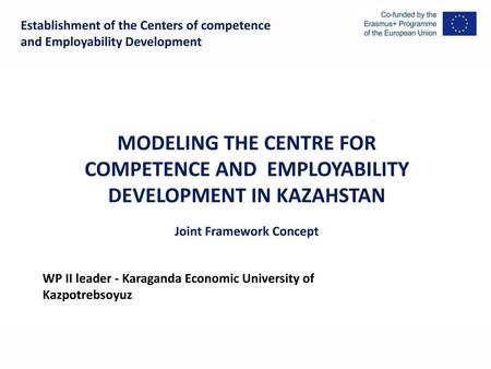 Joint Framework Concept