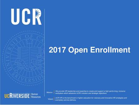 2017 Open Enrollment.