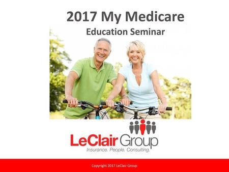 2017 My Medicare Education Seminar