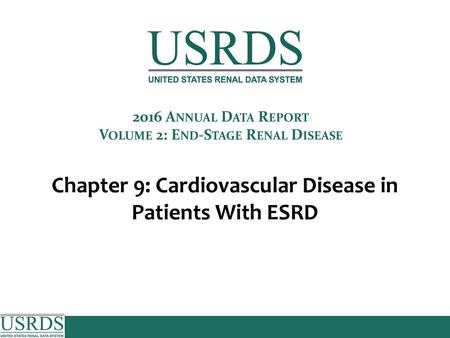 Figure 9.1 Causes of death in ESRD patients,