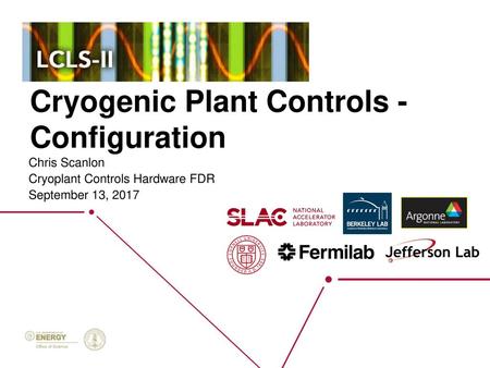 Cryogenic Plant Controls - Configuration