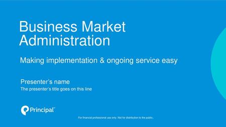 Business Market Administration