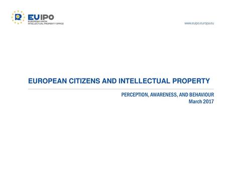 EUROPEAN CITIZENS AND INTELLECTUAL PROPERTY