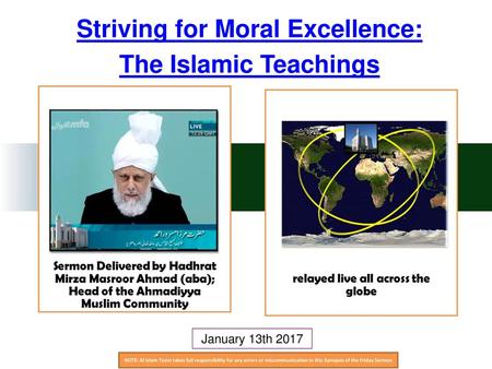 Striving for Moral Excellence: