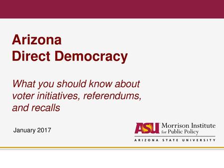 Arizona Direct Democracy