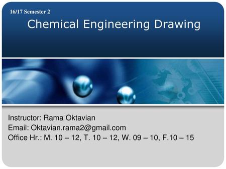Chemical Engineering Drawing