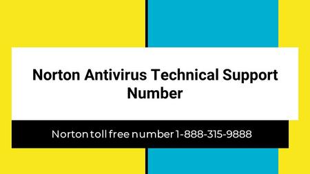 Norton Antivirus Technical Support Number Norton toll free number