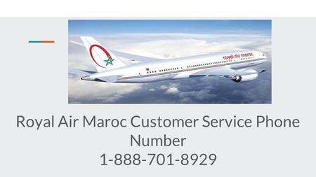 Royal Air Maroc Customer Service Phone Number