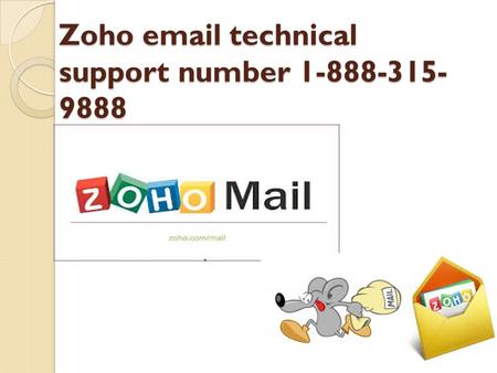 Zoho  technical support number