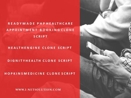 READYMADE PHP HEALTHCARE APPOINTMENT BOOKING CLONE SCRIPT HEALTHENGINE CLONE SCRIPT DIGNITYHEALTH CLONE SCRIPT HOPKINSMEDICINE CLONE SCRIPT W W W. I -