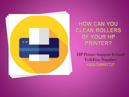 HP Printer Support Ireland Toll-Free Number: