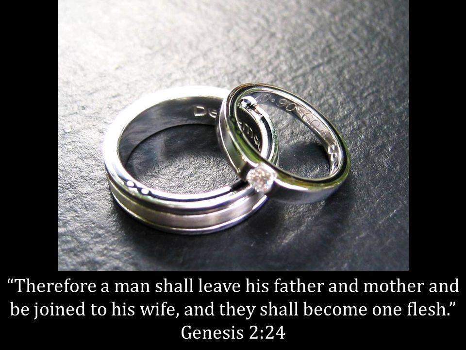 Therefore A Man Shall Leave His Father And Mother And Be Joined To His Wife And They Shall Become One Flesh Genesis 2 Ppt Video Online Download Therefore A Man Shall Leave His Father And Mother And Be Joined To His Wife And They Shall Become One Flesh Genesis 2 Ppt Video Online Download