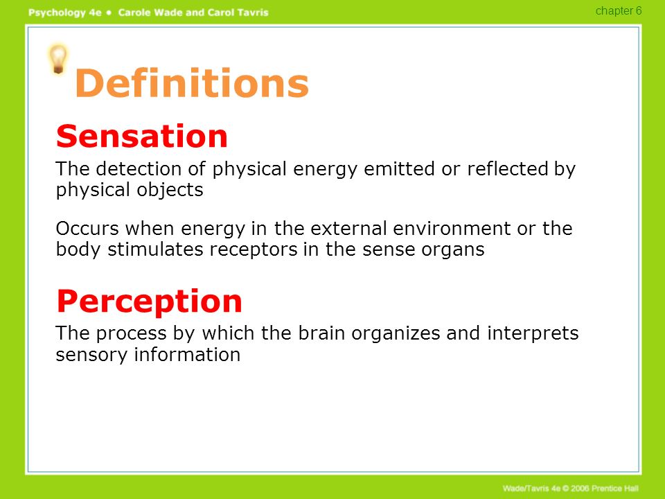 define perception in psychology
