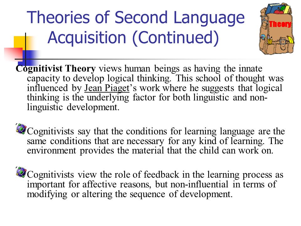 Cognitive Theory Of Language Acquisition Cognitive Theory, 47% OFF