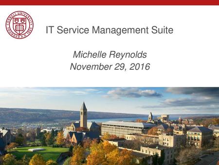 IT Service Management Suite