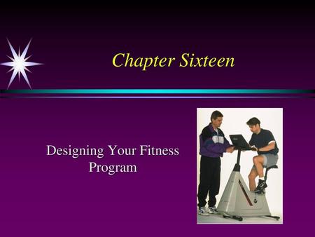 Designing Your Fitness Program
