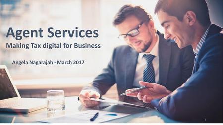 Agent Services Making Tax digital for Business