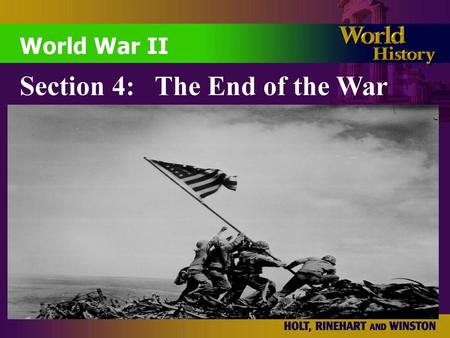 Section 4: The End of the War