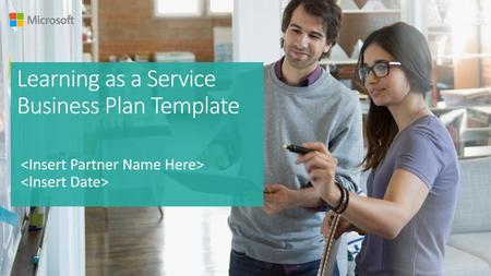 Learning as a Service Business Plan Template