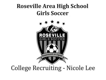 Roseville Area High School Girls Soccer