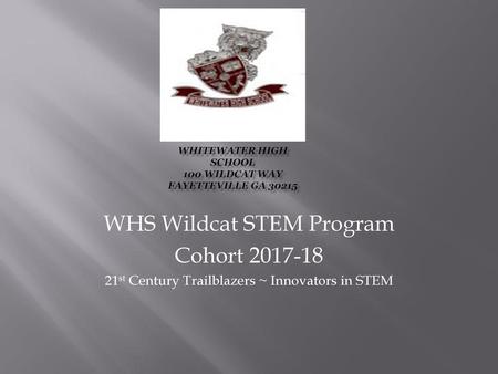 Whitewater High School 100 Wildcat Way Fayetteville Ga 30215