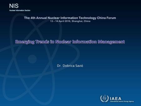 Emerging Trends in Nuclear Information Management