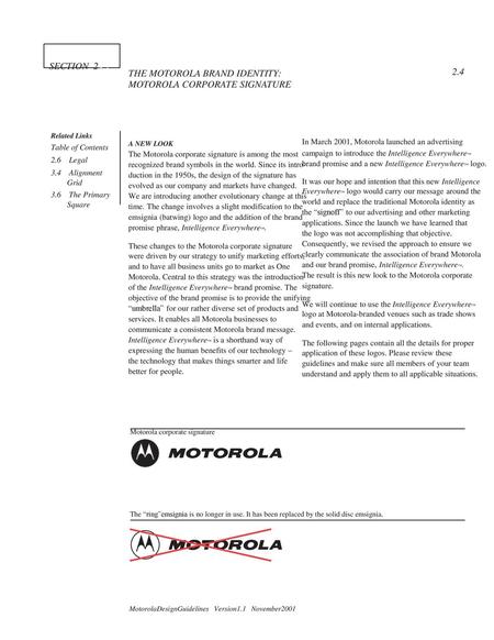 Motorola corporate signature 2.4
