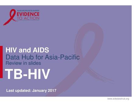 TB-HIV Last updated: January 2017.