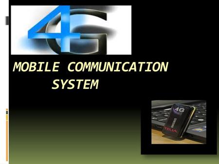 MOBILE COMMUNICATION SYSTEM
