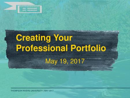 Creating Your Professional Portfolio