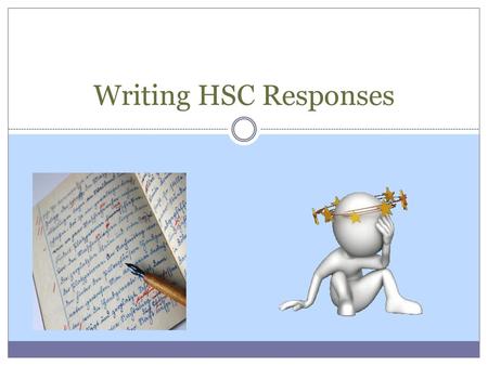 Writing HSC Responses.