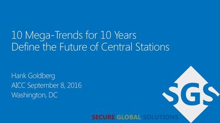 Define the Future of Central Stations
