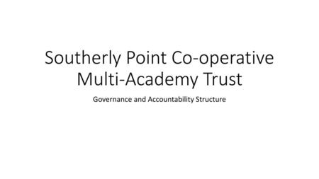 Southerly Point Co-operative Multi-Academy Trust
