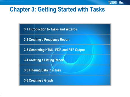 Chapter 3: Getting Started with Tasks