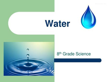 Water 8th Grade Science.