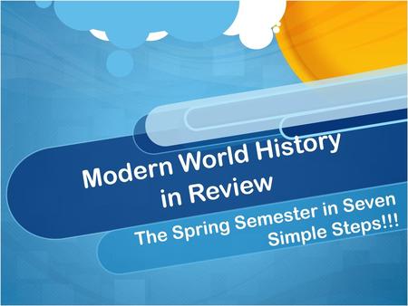 Modern World History in Review