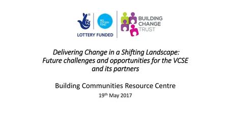 Building Communities Resource Centre 19th May 2017