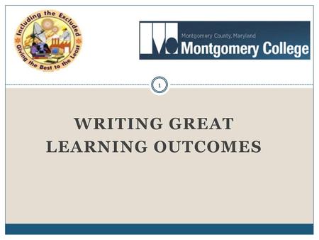Writing Great Learning Outcomes
