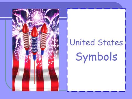 United States Symbols.