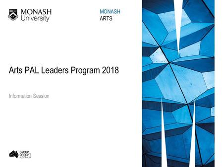 Arts PAL Leaders Program 2018