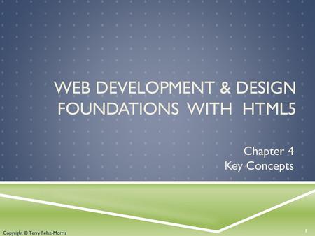 Web Development & Design Foundations with HTML5
