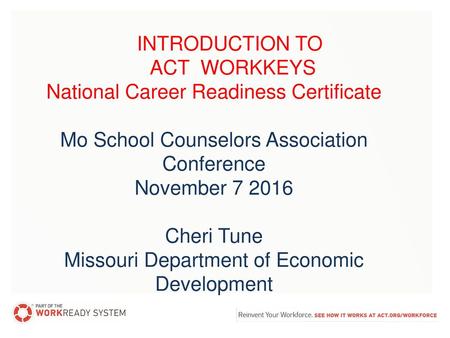 National Career Readiness Certificate