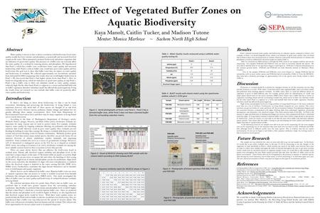 The Effect of Vegetated Buffer Zones on Aquatic Biodiversity