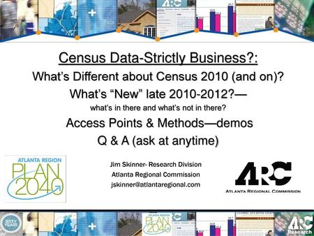 Census Data-Strictly Business?: