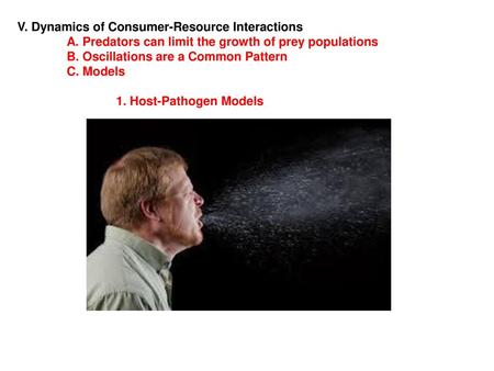 V. Dynamics of Consumer-Resource Interactions
