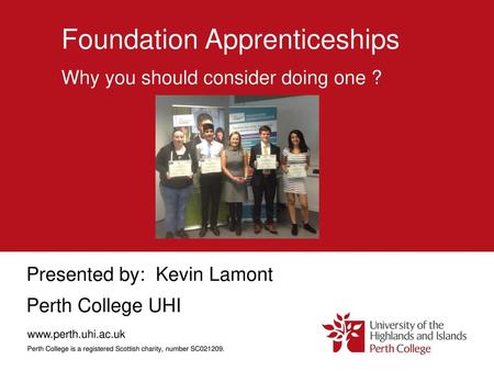Foundation Apprenticeships